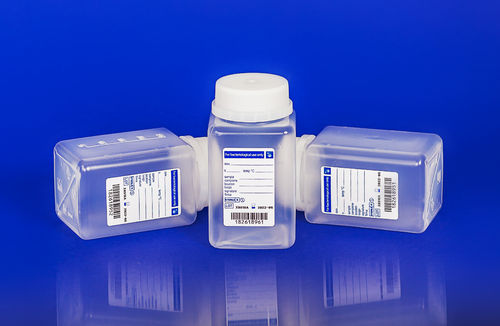 Sterile PPN-Flaschen, 250 ml, mit 5 mg Natriumthiosulfat, Weithals